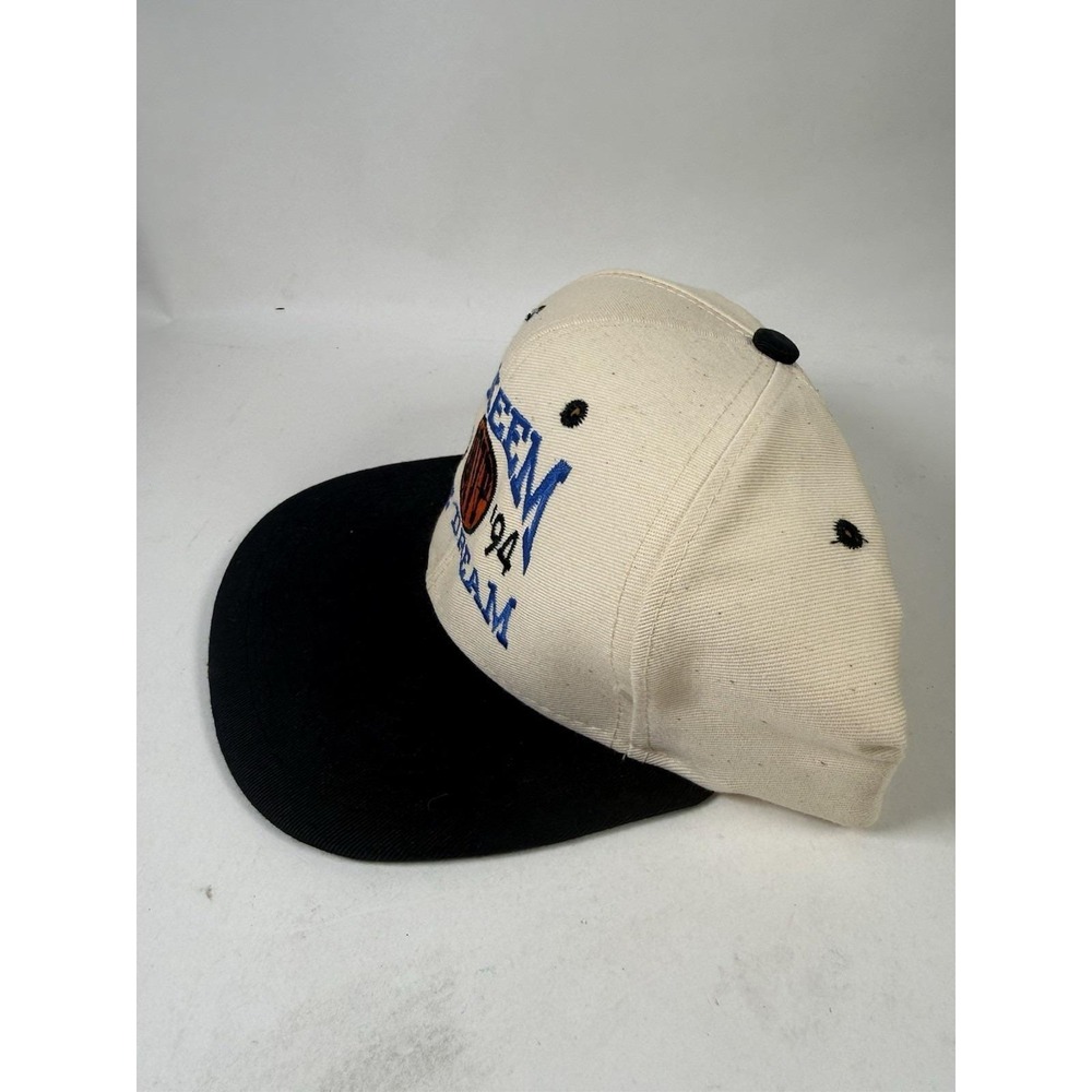 Vtg Hakeem The Dream Hat #34 94' Olajuwon SnapBack MVP Houston Rockets 90s Cap - Picture 3 of 7